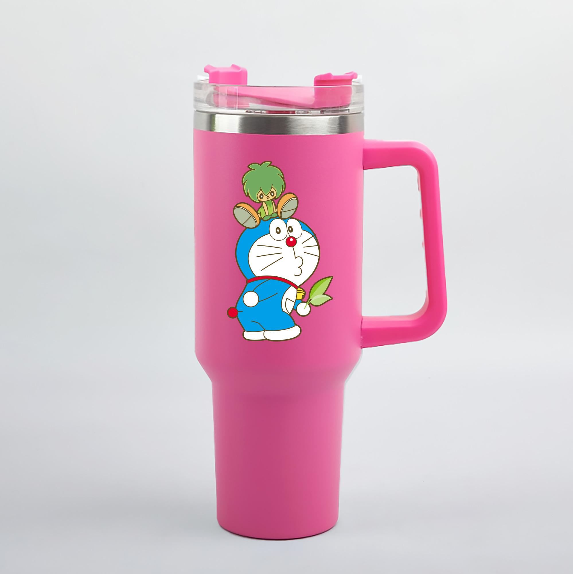 （画像用） ドラえもん Doraemon 1200mL車用タンブラー（カラープリント）